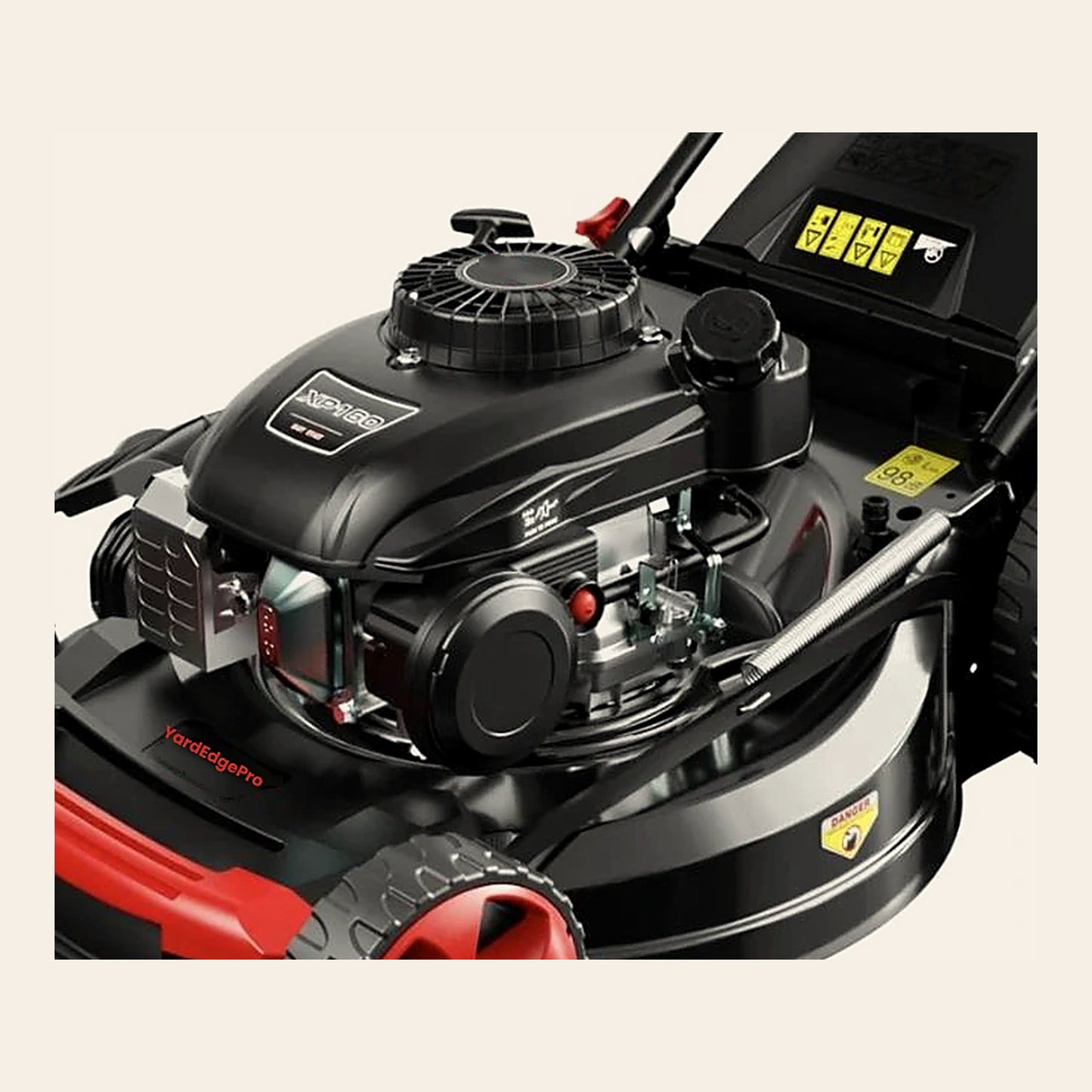 YardEdge Pro™ 21-Inch Gas Lawn Mower 3-in-1, Push or Self-Propelled